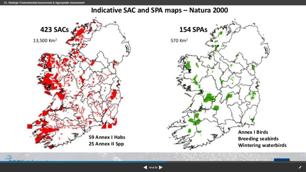 appropriate assessment natura 2000 sites